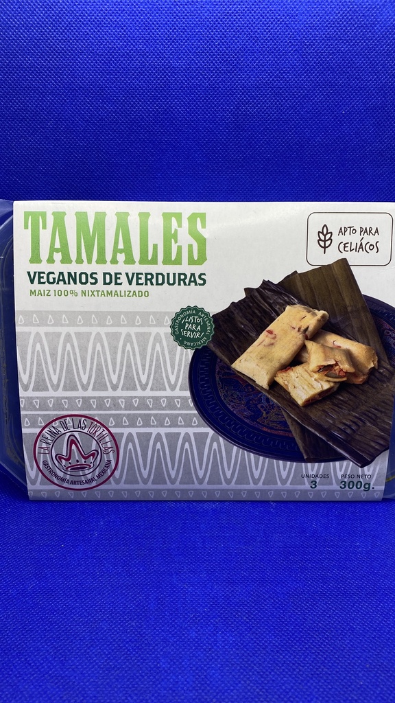 Tamales Veganos de Verduras