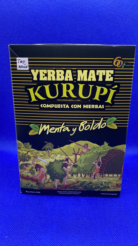 Yerba Mate Compuesta Menta y Boldo Kurupi