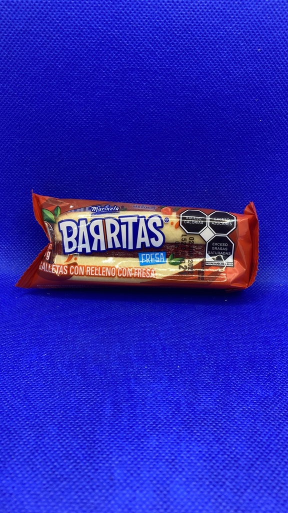 Barritas de Fresa Marinela