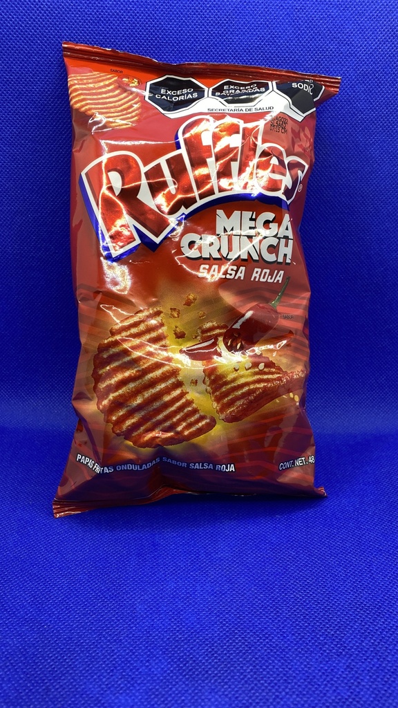 Ruffles Mega Crunch Salsa Roja_Sabritas_bolsa_56_gr