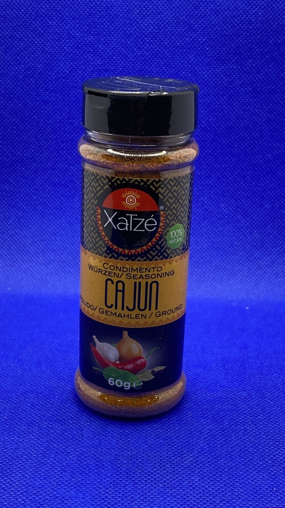 Sazonador Cajún_Xatze_bote_60_gr