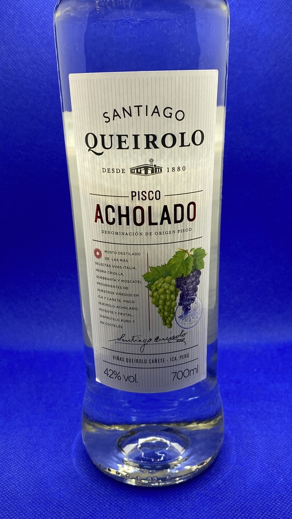 Pisco Acholado_Santiago Queirolo_Botella_700_ml