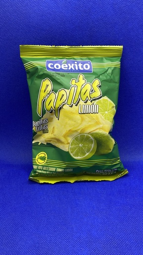 Papitas Fritas Limón _Coexito _Bolsa_24_gr
