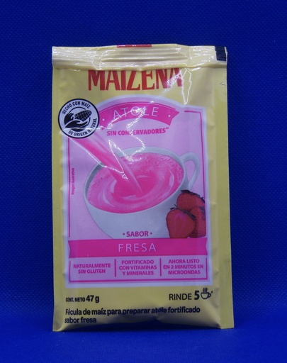 Atole Maizena Fresa