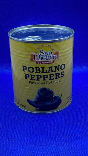 Chile Poblano Entero San Miguel