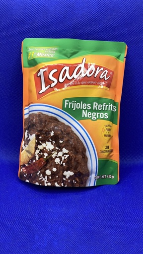 Frijoles Negros Refritos Isadora 430 gr 