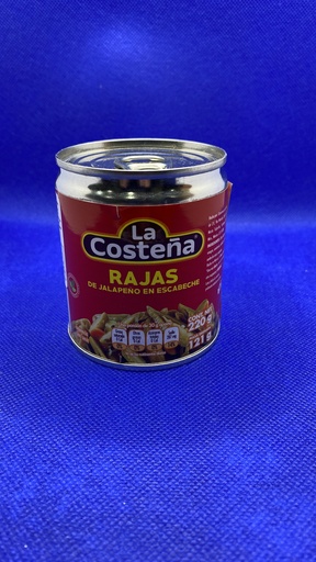 Jalapeños Rajas Verdes Costeña