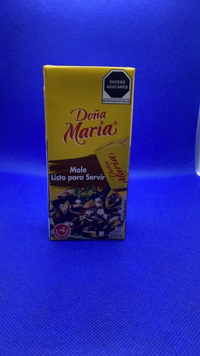 Mole listo para servir Doña María