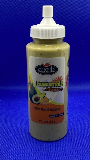Salsa Guacamole con chile habanero_Zaaschila
