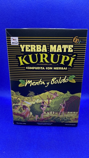 Yerba Mate Compuesta Menta y Boldo Kurupi